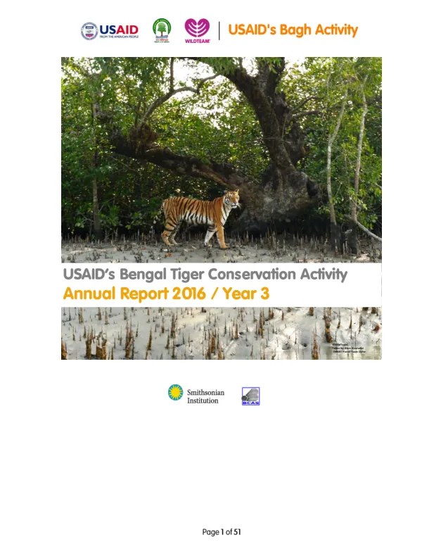 USAID’s Bagh Activity: Annual Report 2016