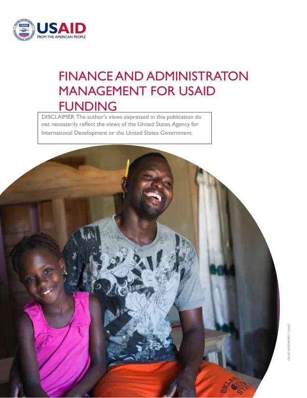 Finance and Administration Management for USAID Funding