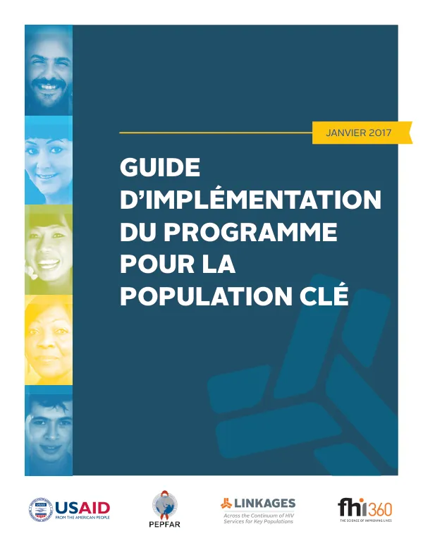 GUIDE D’IMPLÉMENTATION DU PROGRAMME POUR LA POPULATION CLÉ