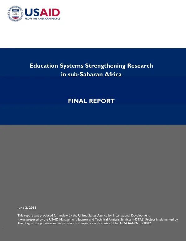 Liberia restoration of health services project : midline clinical standards assessment report