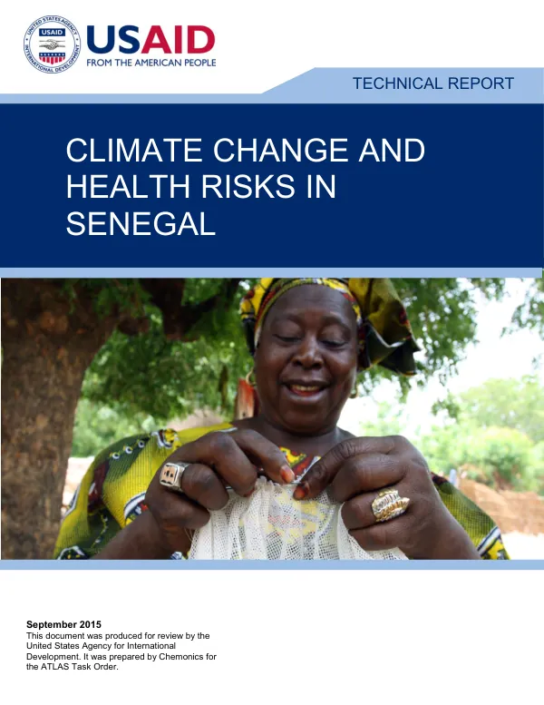 Climate change and health risks in Senegal