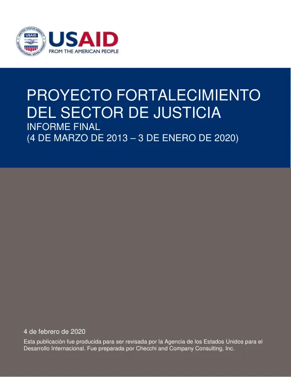 The whole of project performance evaluation of USAID/BiH project 2.2 : improved economic aspects of governance relevant to business activity