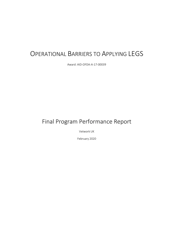 Kenya innovation engine (KIE) final performance evaluation : final report