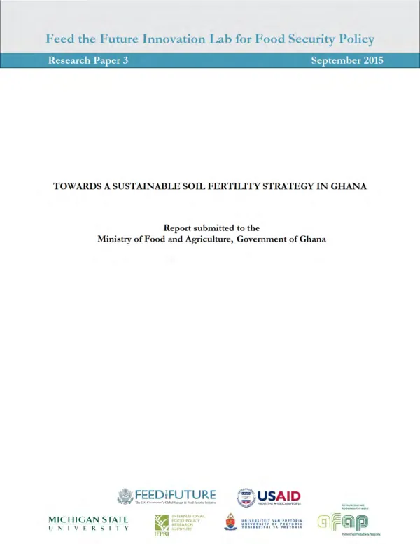 Projet G2G entre l’USAID et l’Office Des Forages Ruraux : rapport d’evaluation