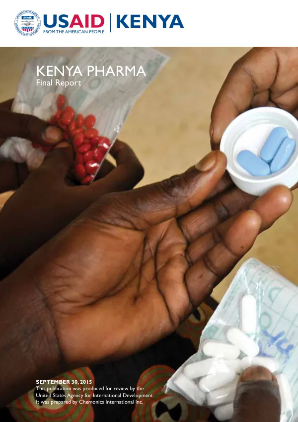 Kenya pharma final report : contract no. AID-623-C-00-09-00014