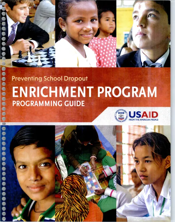 Preventing school dropout : enrichment program, programming guide