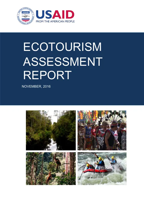 Ecotourism assessment report