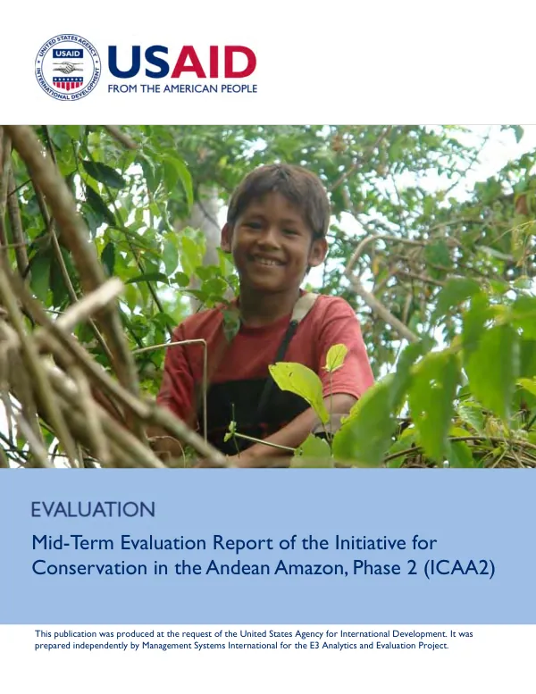 USAID yaajeende program mid-term evaluation : final report