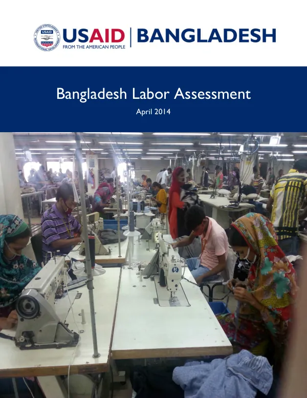 Bangladesh labor assessment 2014