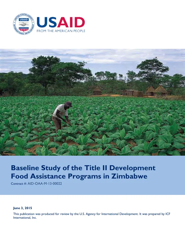 USAID/Colombia"s 2014-2018 118/119 tropical forestry and biodiversity assessment