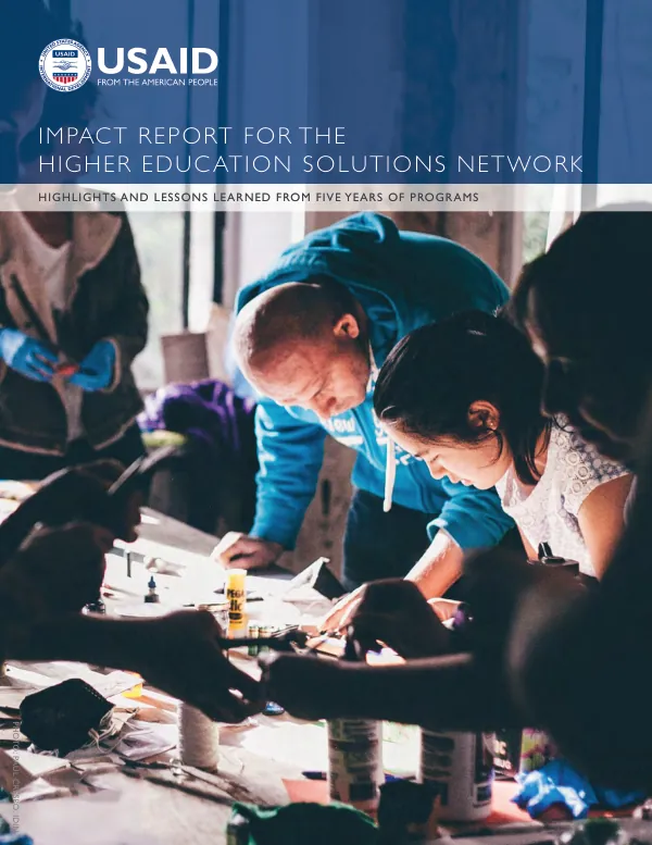 Impact report for the higher education solutions network