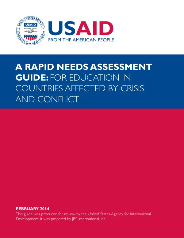 Evaluation of the SUDA project (strengthen, use, develop, augment) : final report (Mali, Niger, Senegal)