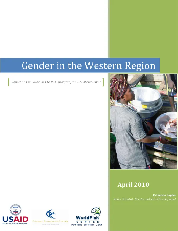 USAID Lao PDR gender analysis on disability : gender analysis final report