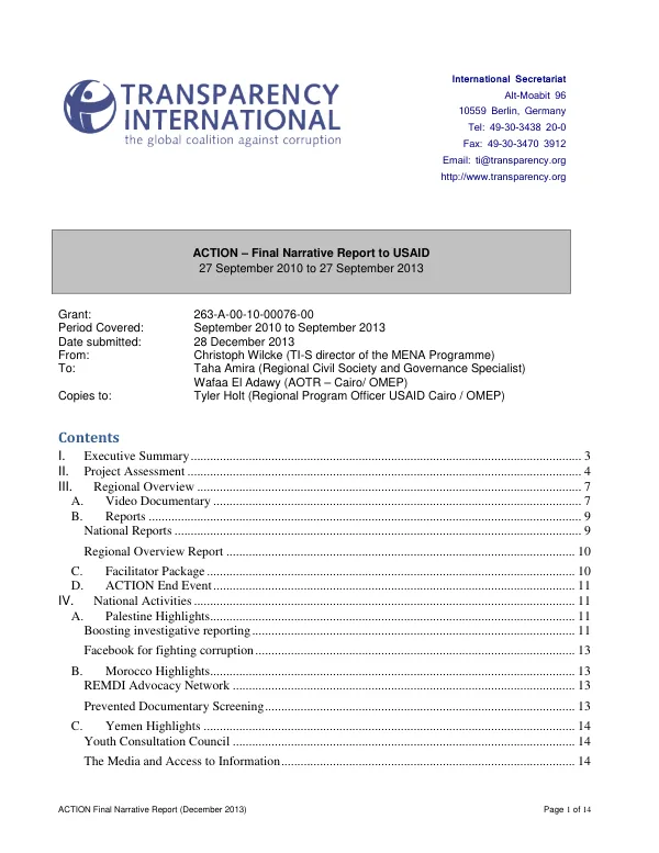 Vulnerability and resilience assessment initiative to counter violent extremism (VRAI) : final project report, September 27, 2016 - Febraury 28, 2018