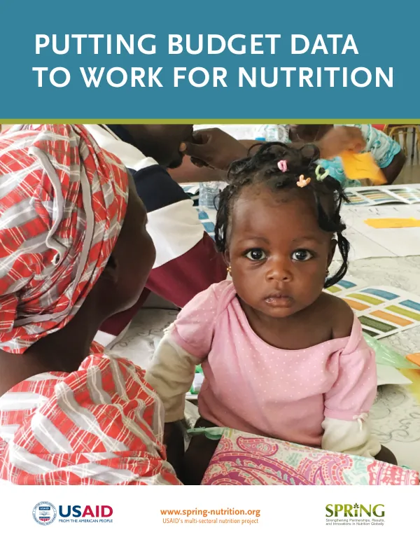 Putting Budget Data to Work for Nutrition