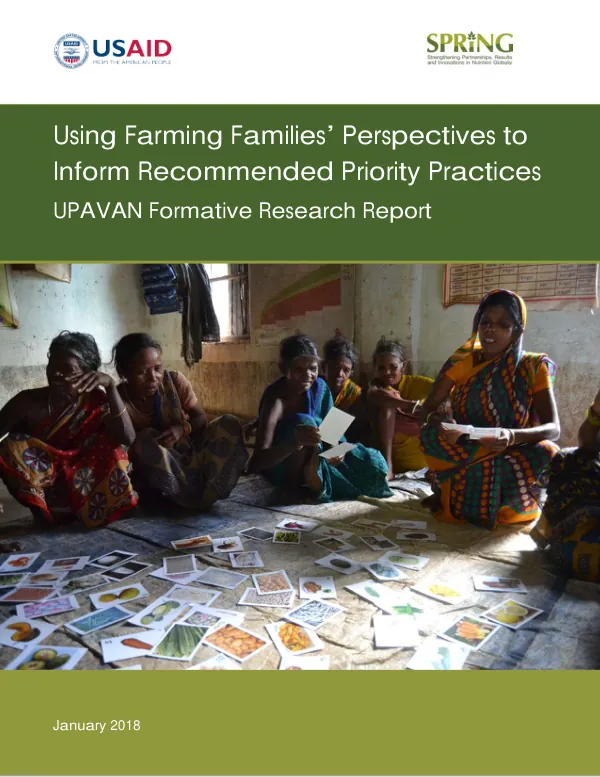 Using Farming Families" Perspectives to Inform Recommended Priority Practices