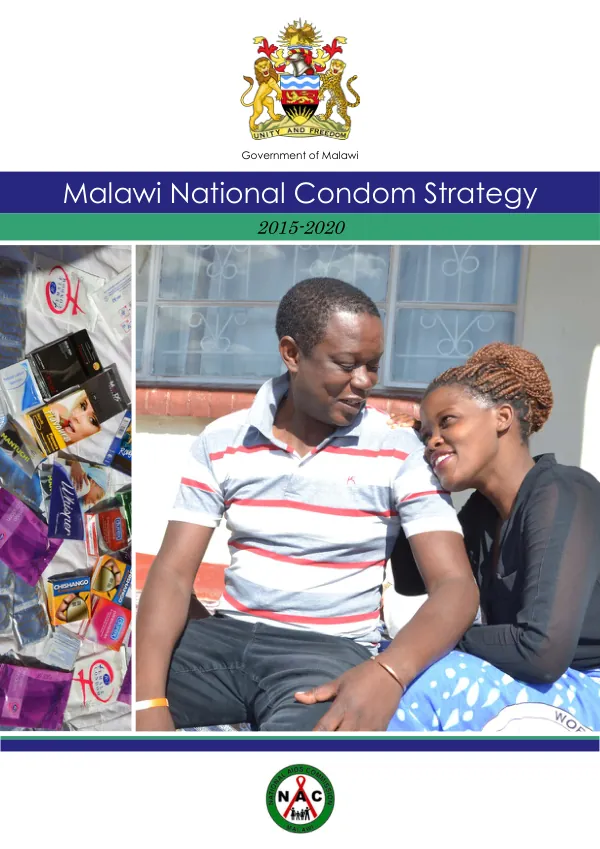 Malawi National Condom Strategy 2015-2020