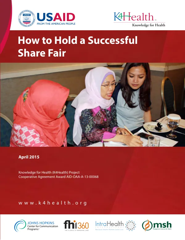 How to hold a successful share fair