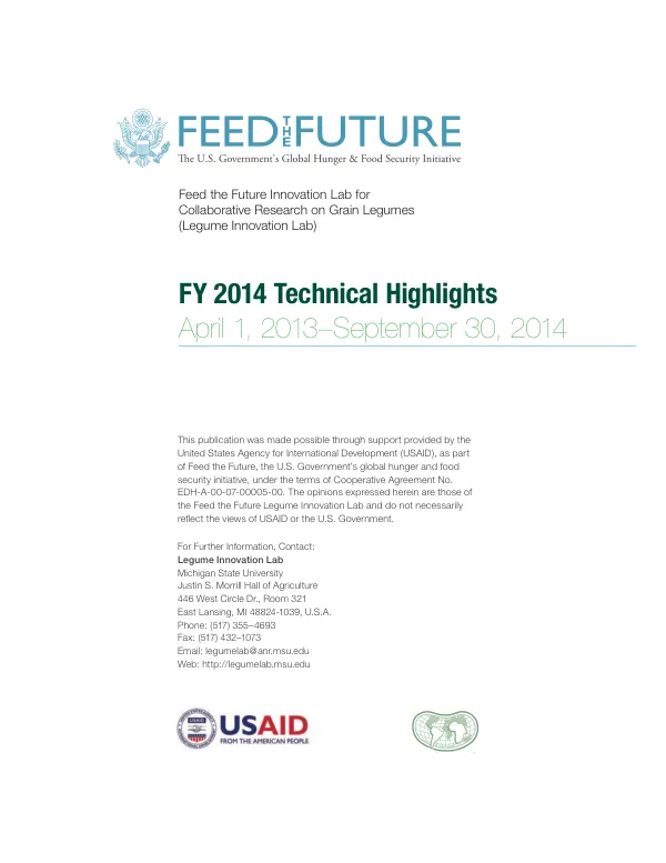 Niger FY2015 Control of Neglected Tropical Diseases Annual Work Plan