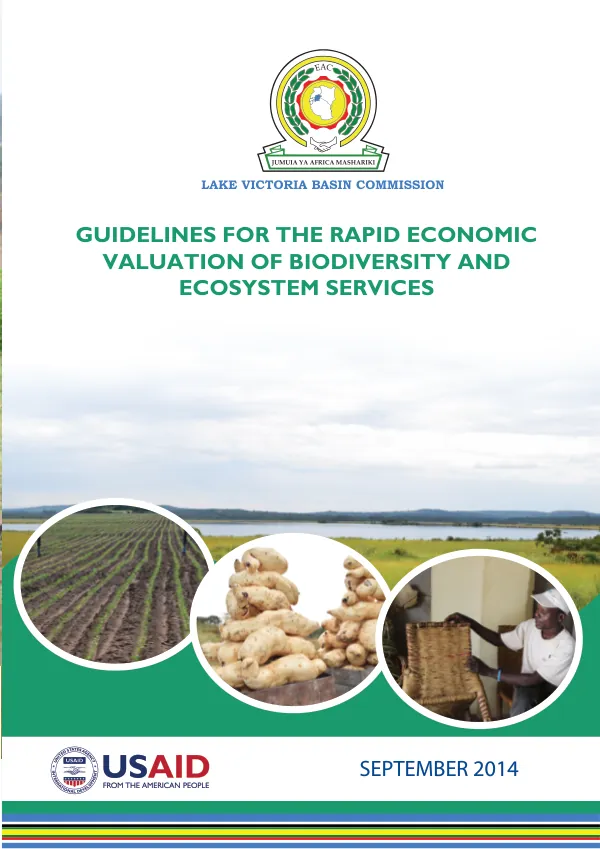 GUIDELINES FOR THE RAPID ECONOMIC VALUATION OF BIODIVERSITY AND ECOSYSTEM SERVICES