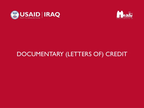 Documentary Letter of Credit