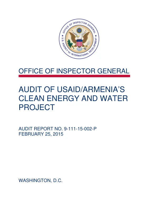 Entomological monitoring, environmental compliance, and vector control capacity for the prevention of Zika and other arboviruses : Dominican Republic assessment report