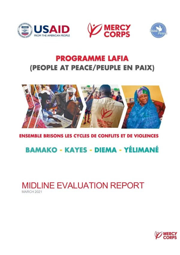 Programme lafia (people at peace/peuple en paix) : midline evaluation report