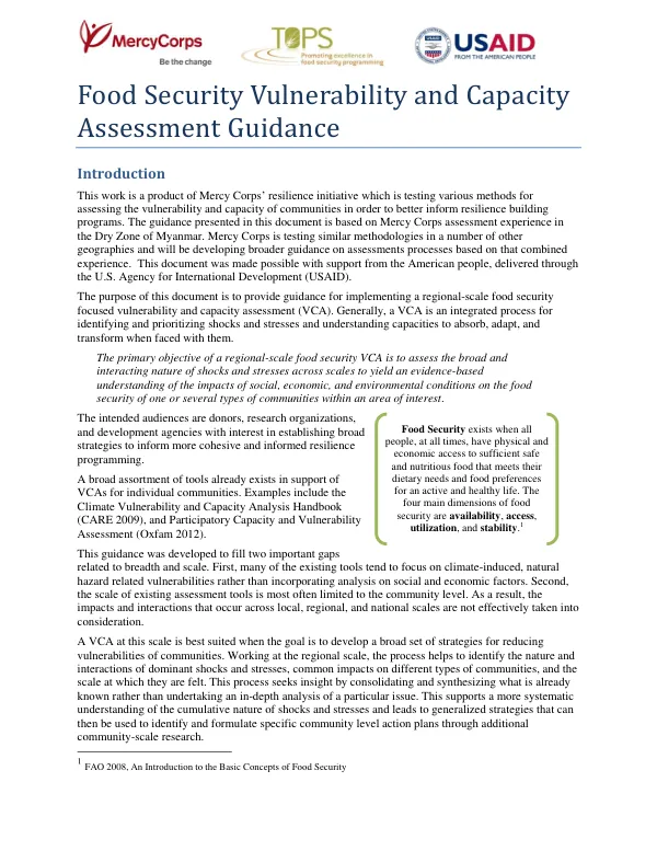 Mid term review of securing water for food grand challenge for development