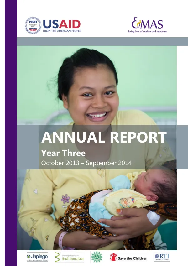 Mobile moms/Liga inan : improving quality and access to maternal care in Timor-Leste