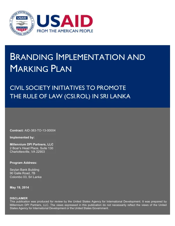 Report of the end of second grade reading test of the USAID-leer project