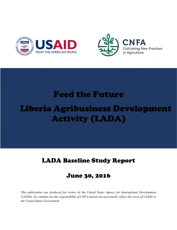 LADA baseline study report