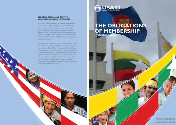 The obligations of membership : Myanmar in ASEAN