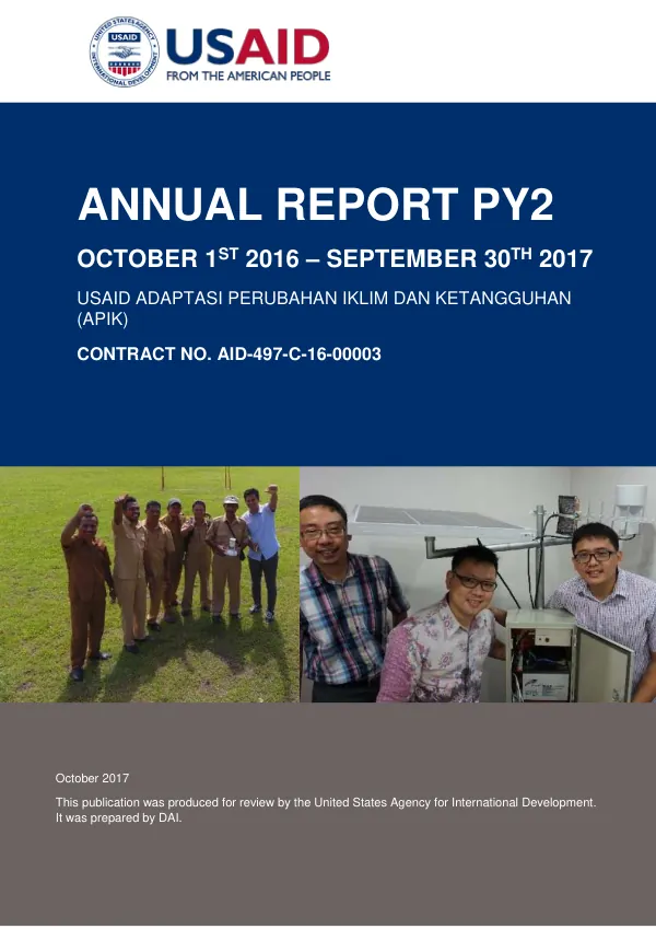 APIK Annual report PY2