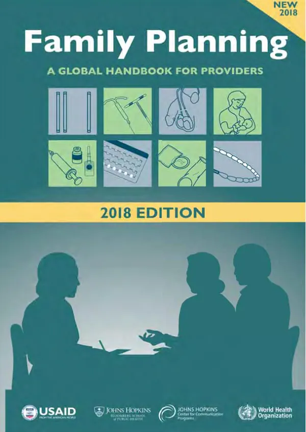 Family planning : a global handbook for providers