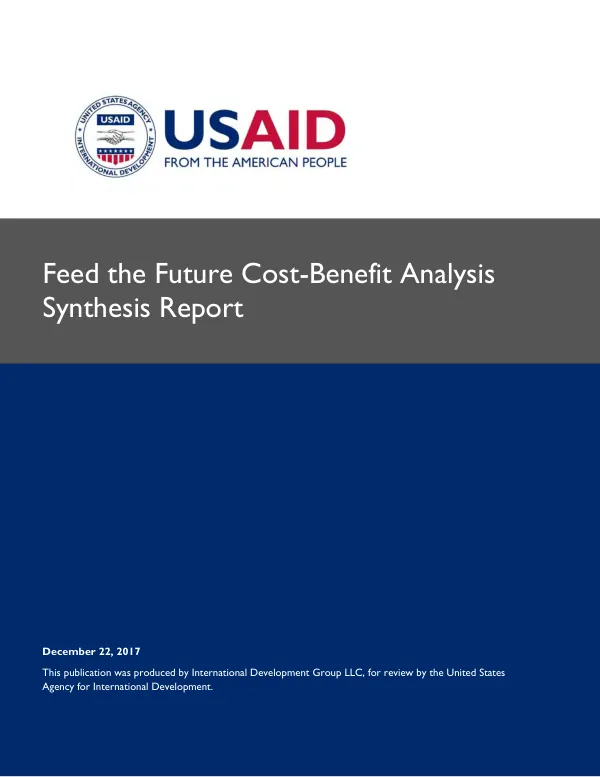Learning, evaluation and analysis project-II (LEAP-II) : Feed the Future cost-benefit analysis synthesis report : final report