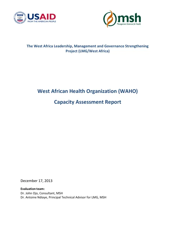 Performance evaluation of the partnership for growth in Ghana