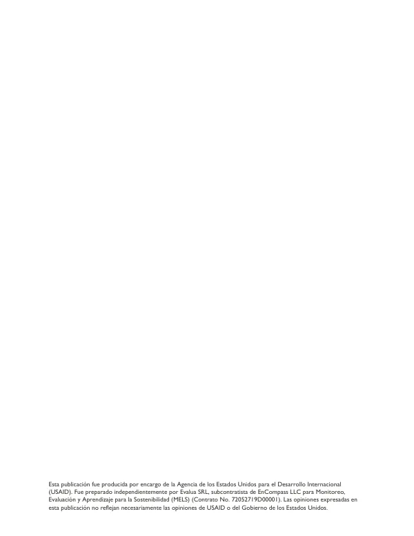 Evaluación de Desempeño de la Intervención de Fortalecimiento Institucional de DEVIDA (2018-2023) - FID