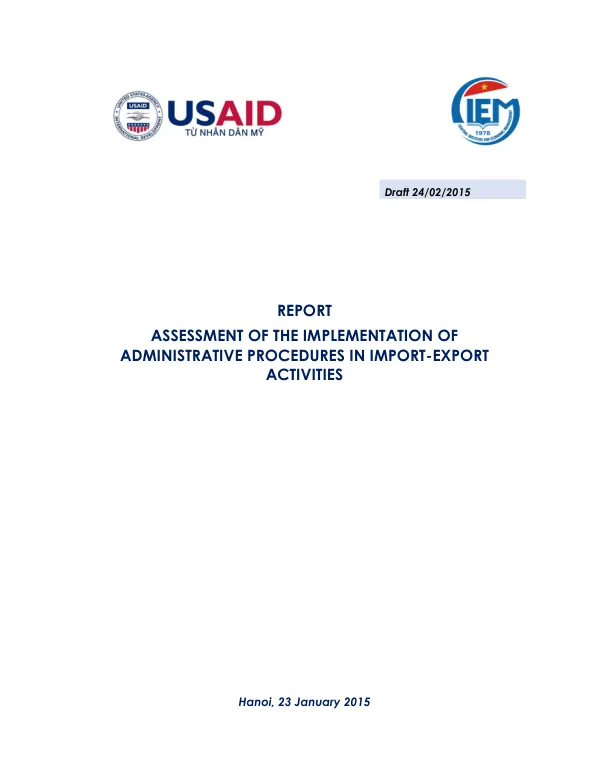 Nigeria expanded trade and transport : final report