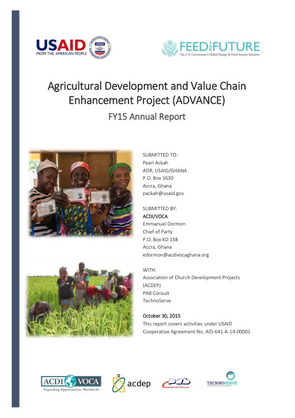 2017 Niger tropical forest and biodiversity (FAA 118/119) assessment