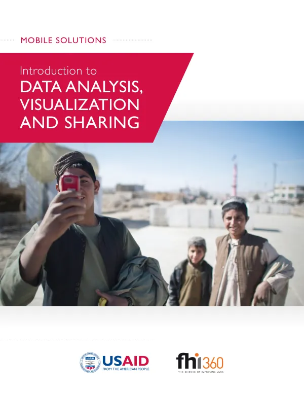 Mobile solutions : introduction to data analysis, visualization and sharing