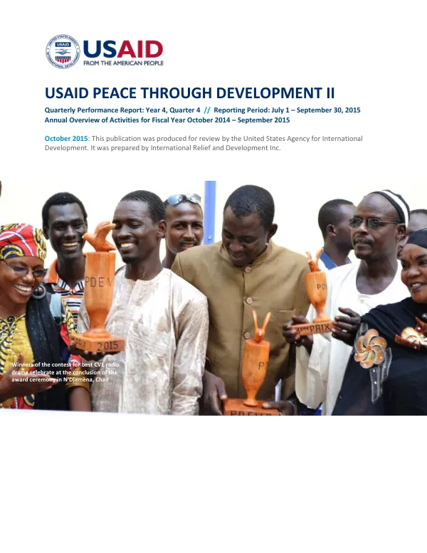 USAID assistance to Zimbabwe : post election
