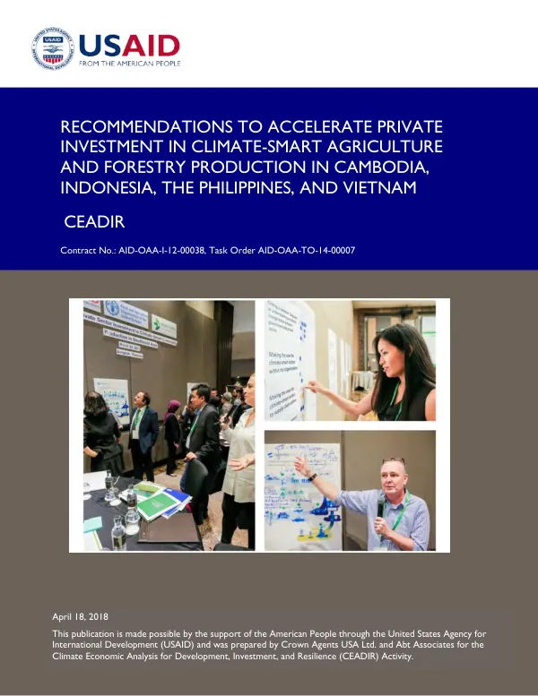 Trade facilitation project : final report