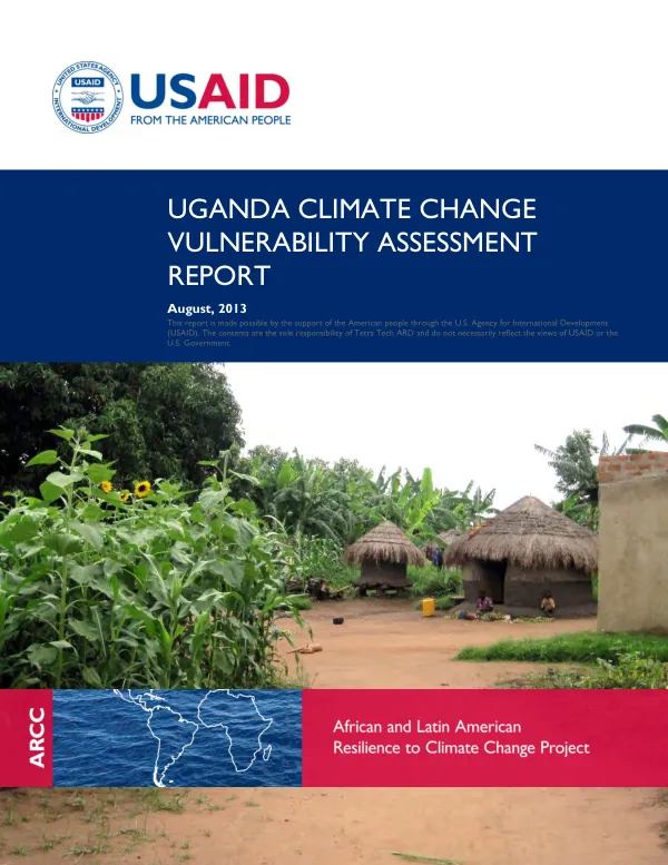 Uganda climate change vulnerability assessment report