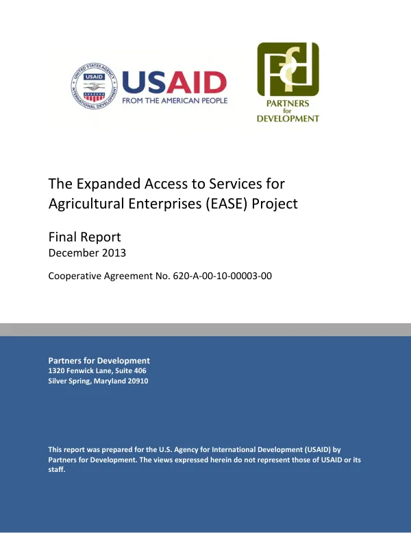 MATERNAL AND CHILD HEALTH SURVEY for The Maternal Newborn Child Health Services Component of USAID Pakistan’s Maternal and Child Health (MCH) Program