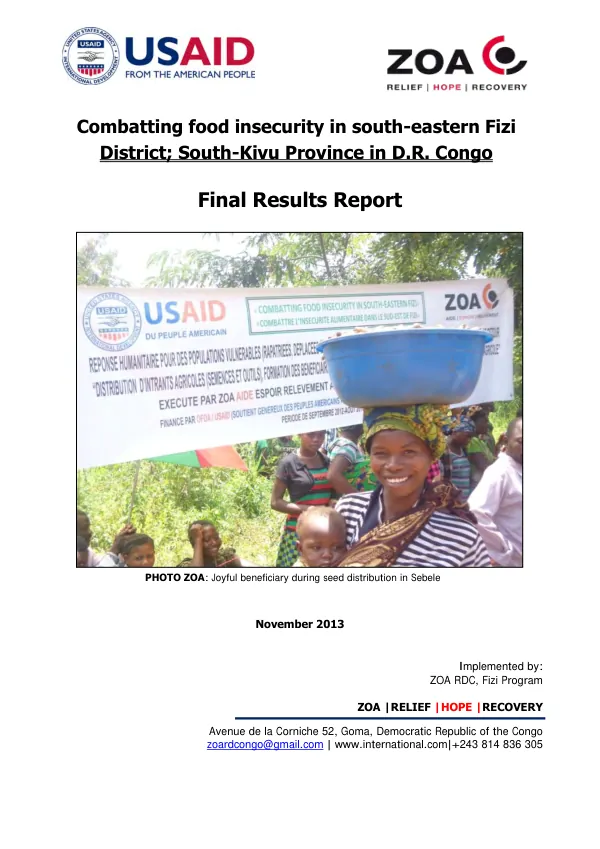 Chlorhexidine Navi Care Program Annual Report Oct 1, 2014 -Sept 30, 2015