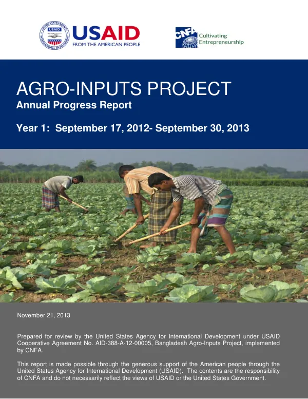 Semi-Annual Monitoring and Evaluation (M&E) Report