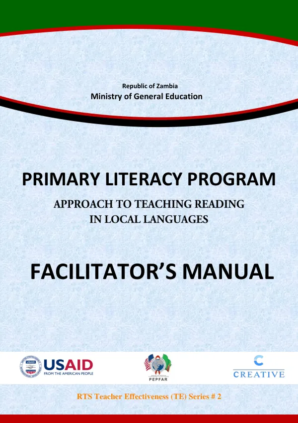 USAID Training for Pakistan Project Year Two Annual Report for May 2014-May 2015