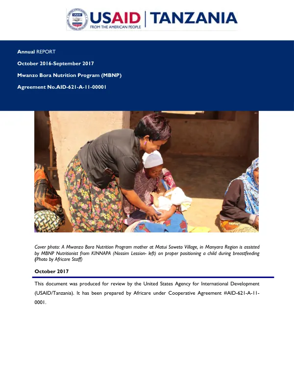 Communicate for Health-AID-641-A-15-00003-AnnualReportYear2