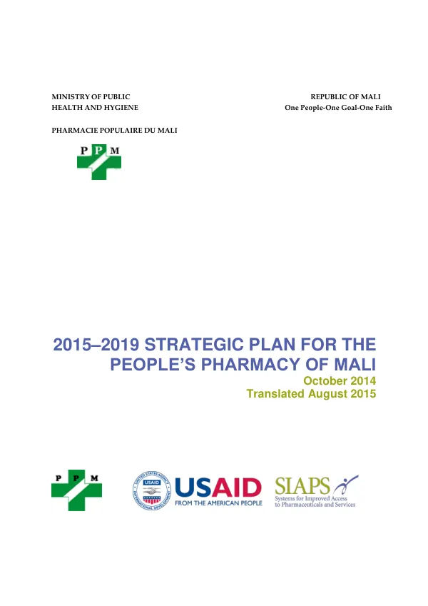 Powering Agriculture Support Task Order Annual Report for Reporting Period FY2015