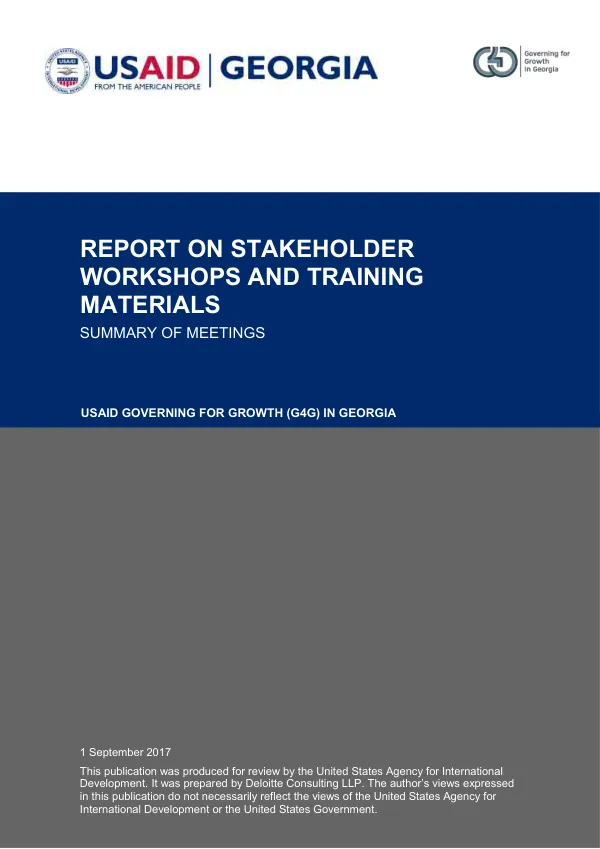 Annual Report Year Four